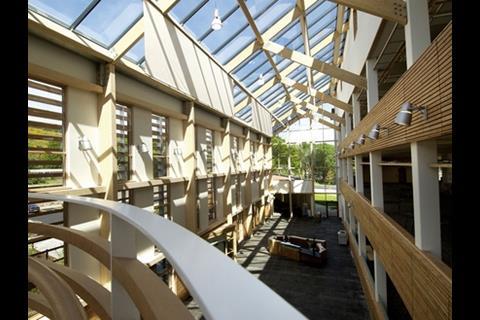 NG Bailey’s work on the Scottish Natural Heritage headquarters contributed to a BREEAM “excellent” rating